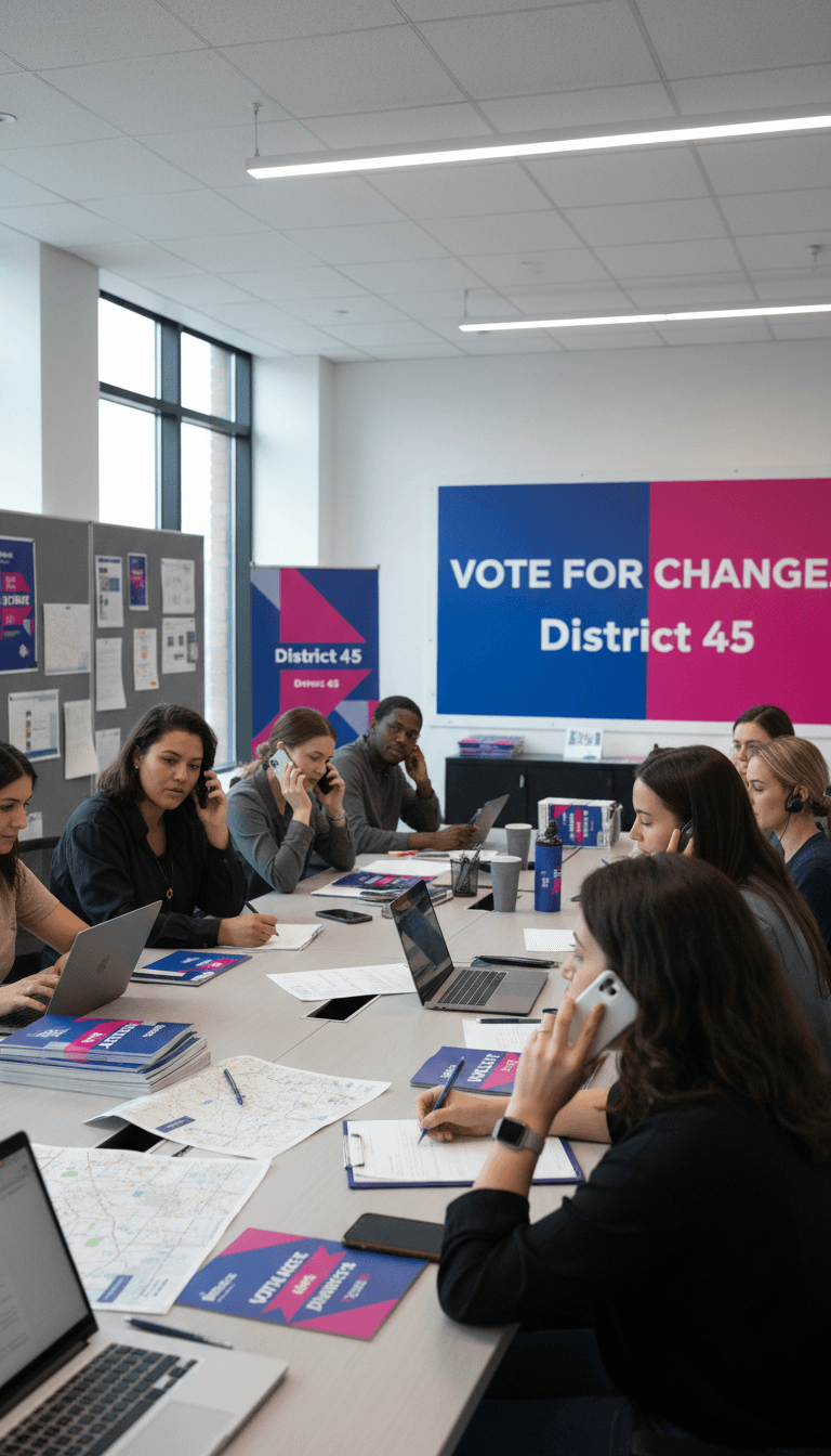 Campaign volunteers
